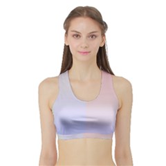 Colorful Colors Sports Bra With Border