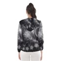 Silver feather and ball decoration Hooded Wind Breaker (Women) View2