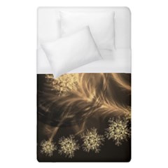 Golden Feather And Ball Decoration Duvet Cover Single Side (single Size)