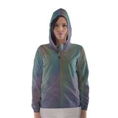 Between The Rainbow Hooded Wind Breaker (women)