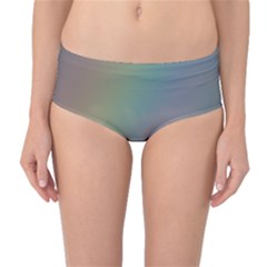 Between The Rainbow Mid-waist Bikini Bottoms