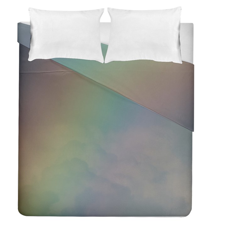 Between the Rainbow Duvet Cover Double Side (Queen Size)