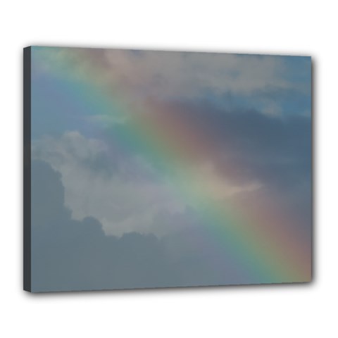 Rainbow In The Sky Canvas 20  X 16 