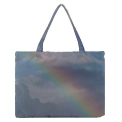 Rainbow In The Sky Medium Zipper Tote Bag