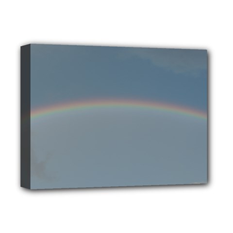 Colorful Rainbow Deluxe Canvas 16  x 12  