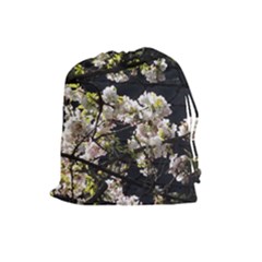 Japanese Cherry Blossom Drawstring Pouches (large) 