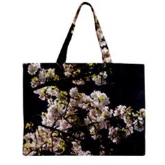 Japanese Cherry Blossom Zipper Mini Tote Bag