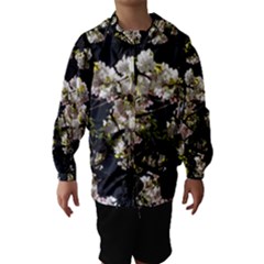 Japanese Cherry Blossom Hooded Wind Breaker (kids) by picsaspassion