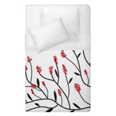 Elegant Tree Duvet Cover Single Side (single Size) by Valentinaart