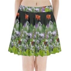 Wild Flowers Pleated Mini Skirt