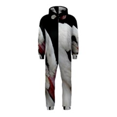 Wild Stork Bird, Close-up Hooded Jumpsuit (kids)