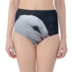 Wild Stork Bird, Close-up High-waist Bikini Bottoms