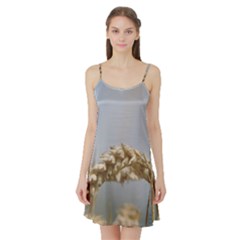 Cornfield Satin Night Slip