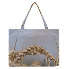 Cornfield Medium Zipper Tote Bag by picsaspassion