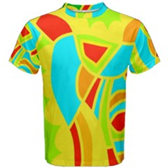 Colorful Decor Men s Cotton Tee