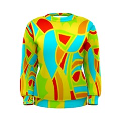 Colorful Decor Women s Sweatshirt