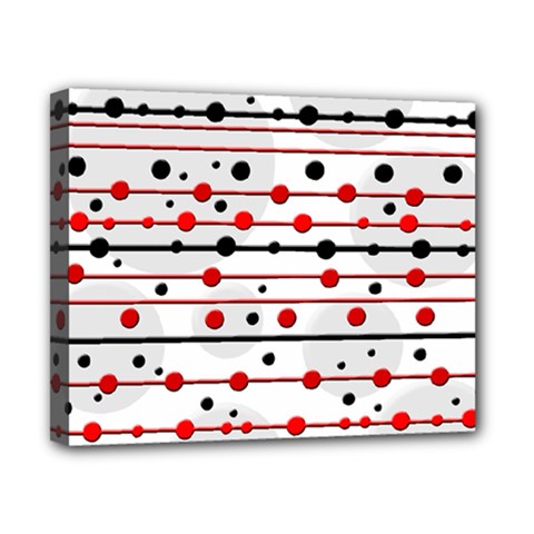 Dots And Lines Canvas 10  X 8  by Valentinaart