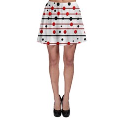 Dots And Lines Skater Skirt