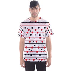 Dots And Lines Men s Sport Mesh Tee