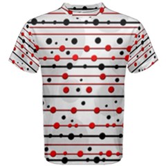 Dots And Lines Men s Cotton Tee