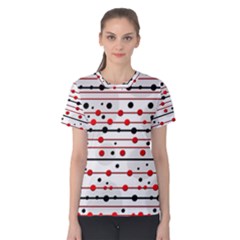 Dots And Lines Women s Cotton Tee