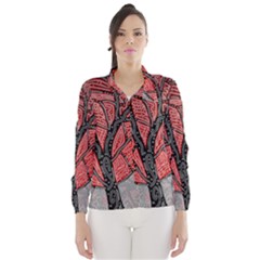 Decorative Tree 1 Wind Breaker (women)