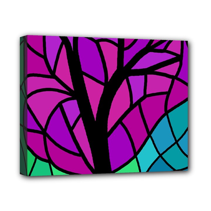 Decorative tree 2 Canvas 10  x 8 