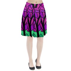 Decorative Tree 2 Pleated Skirt