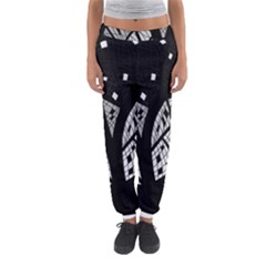 Black And White Tree Women s Jogger Sweatpants by Valentinaart