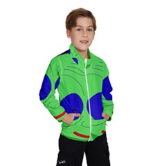 Alien By Moma Wind Breaker (kids) by Valentinaart