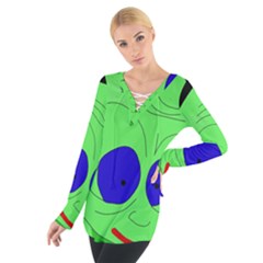 Alien By Moma Women s Tie Up Tee