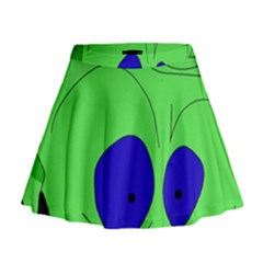 Alien By Moma Mini Flare Skirt