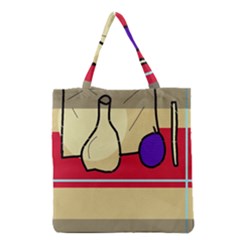 Decorative Art Grocery Tote Bag by Valentinaart