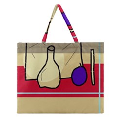 Decorative Art Zipper Large Tote Bag by Valentinaart