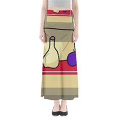 Decorative Art Maxi Skirts by Valentinaart