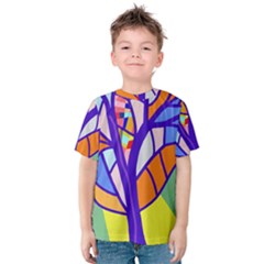 Decorative Tree 4 Kids  Cotton Tee