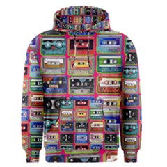 Acrylic Mix   Red Men s Pullover Hoodie by miranema