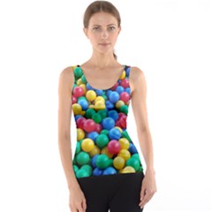 Funny Colorful Red Yellow Green Blue Kids Play Balls Tank Top by yoursparklingshop