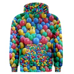 Funny Colorful Red Yellow Green Blue Kids Play Balls Men s Pullover Hoodie