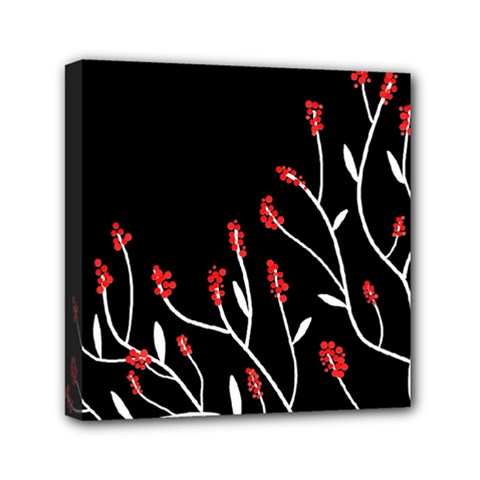 Elegant Tree 2 Mini Canvas 6  X 6 