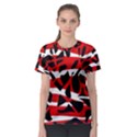 Red chaos Women s Sport Mesh Tee View1