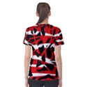 Red chaos Women s Sport Mesh Tee View2