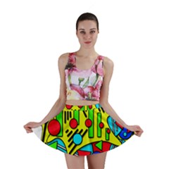 Colorful Chaos Mini Skirt