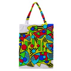 Colorful Chaos Classic Tote Bag