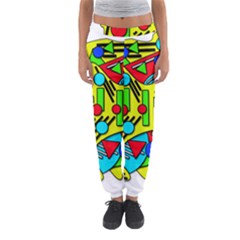 Colorful Chaos Women s Jogger Sweatpants