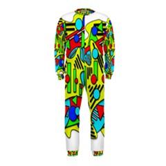 Colorful Chaos Onepiece Jumpsuit (kids)