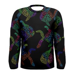 Decorative Fish Men s Long Sleeve Tee by Valentinaart