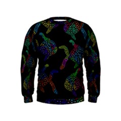 Decorative Fish Kids  Sweatshirt by Valentinaart