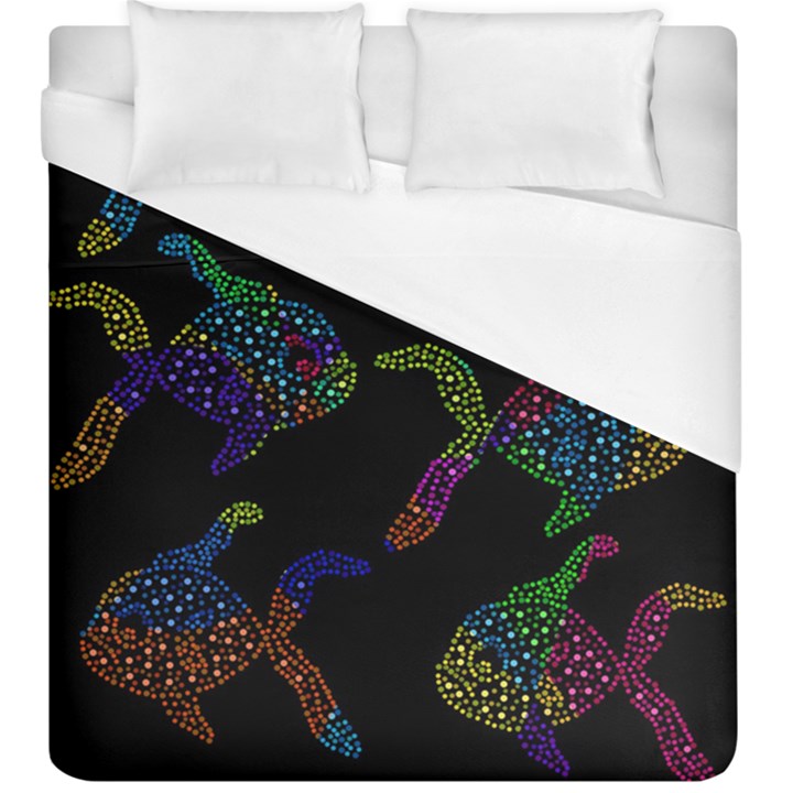 Decorative fish Duvet Cover (King Size)