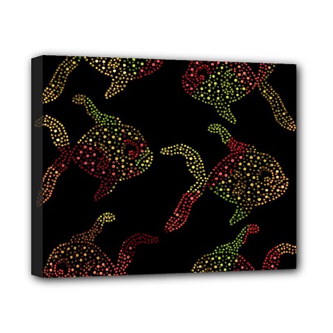 Decorative Fish Pattern Canvas 10  X 8  by Valentinaart